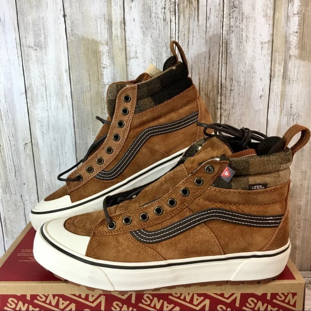 🖤🤎Vans Sk8-Hi Mte 2.0 Dx Glazed Ginger/Mash WMNS - Picture 2 of 13